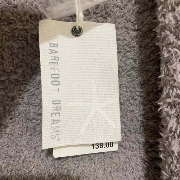 NEW Barefoot Dreams Cozy Chic Gray Robe - Picture 8 of 14